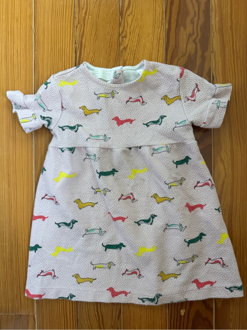 Zara Dachshund Print Dress
